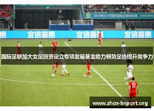 国际足联加大女足投资设立专项发展基金助力弱势足协提升竞争力